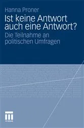 Book cover of Ist keine Antwort auch eine Antwort? by Hanna Proner