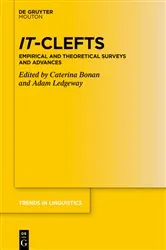 Book cover of It-Clefts by Unknown