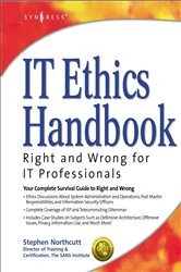 Book cover of IT Ethics Handbook: by Stephen Northcutt