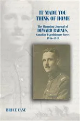Book cover of It Made You Think of Home by Bruce Cane