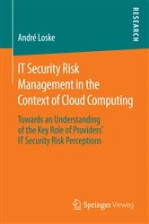 Book cover of IT Security Risk Management in the Context of Cloud Computing by N/A