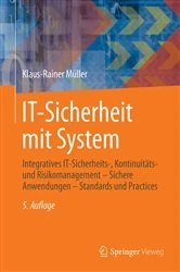 Book cover of IT-Sicherheit mit System (5th ed.) by Klaus-Rainer Müller