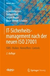 Book cover of IT-Sicherheitsmanagement nach der neuen ISO 27001 (2nd ed.) by Heinrich Kersten