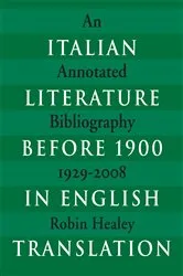 Book cover of Italian Literature before 1900 in English Translation by Robin Healey