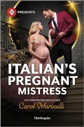 Book cover of Italian's Pregnant Mistress by Unknown
