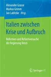 Book cover of Italien zwischen Krise und Aufbruch by Alexander Grasse