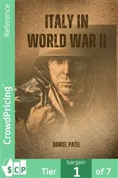 Book cover of Italy in World War II by Daniel Patel