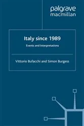 Book cover of Italy since 1989 by Vittorio Bufacchi