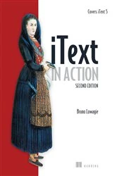Book cover of iText in Action by Bruno Lowagie