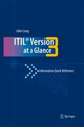 Book cover of ITIL Version 3 at a Glance by John O. Long