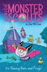 Book cover of It's Raining Bats and Frogs! by Joe McGee
