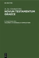 Book cover of IV Evangelia complectens (3rd ed.) by D. David Schulz