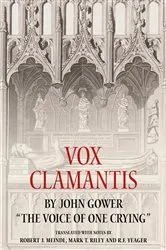 Book cover of Vox Clamantis by John Gower: 