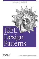 Book cover of J2EE Design Patterns by William Crawford