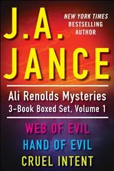 Book cover of J.A. Jance's Ali Reynolds Mysteries 3-Book Boxed Set, Volume 1 by J.A. Jance