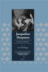 Book cover of Jacqueline Harpman by Donald Flanell Friedman