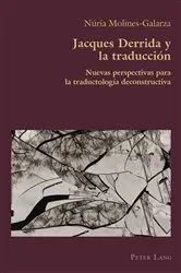 Book cover of Jacques Derrida y la traducción by Claudio Canaparo