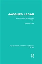 Book cover of Jacques Lacan (Volume I) (RLE: Lacan) by Unknown