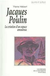 Book cover of Jacques Poulin by Pierre Hébert