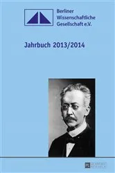 Book cover of Jahrbuch 2013/2014 by Berliner Wissenschaftliche