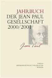 Book cover of Jahrbuch der Jean-Paul-Gesellschaft by Helmut Pfotenhauer