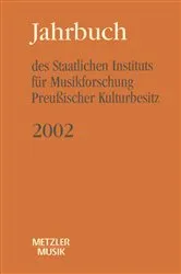 Book cover of Jahrbuch des Staatlichen Instituts für Musikforschung Preußischer Kulturbesitz 2002 by Günter Wagner