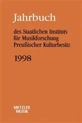 Book cover of Jahrbuch des Staatlichen Instituts für Musikforschung (SIM) Preußischer Kulturbesitz, Jahrbuch 1998 by Günther Wagner