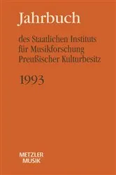 Book cover of Jahrbuch des Staatlichen Instituts für Musikforschung (SIM) Preussischer Kulturbesitz, 1993 by Günther Wagner