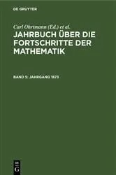 Book cover of Jahrgang 1873 by Carl Ohrtmann