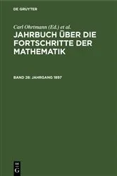 Book cover of Jahrgang 1897 by Unknown