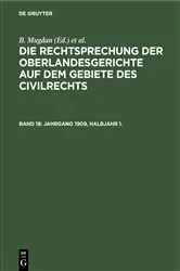 Book cover of Jahrgang 1909, Halbjahr 1. by Unknown