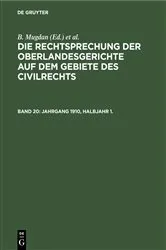 Book cover of Jahrgang 1910, Halbjahr 1. by B. Mugdan