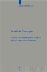 Book cover of Jahwe als Wettergott by Reinhard Müller