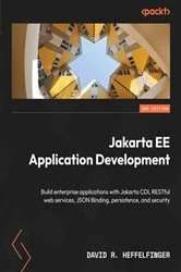 Book cover of Jakarta EE Application Development by David R. Heffelfinger