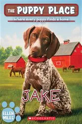 Book cover of Jake (The Puppy Place #47) by Ellen Miles
