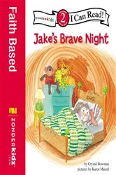 Book cover of Jake's Brave Night by Crystal Bowman