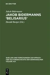 Book cover of Jakob Bidermanns ‘Belisarius’ by Unknown