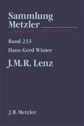 Book cover of Jakob Michael Reinhold Lenz by Hans-Gerd Winter