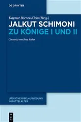 Book cover of Jalkut Schimoni zu Könige I und II by Dagmar Börner-Klein