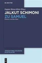 Book cover of Jalkut Schimoni zu Samuel by Dagmar Börner-Klein