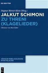 Book cover of Jalkut Schimoni zu Threni (Klagelieder) by Dagmar Börner-Klein
