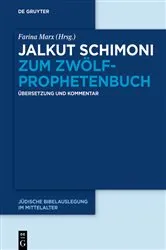 Book cover of Jalkut Schimoni zum Zwölfprophetenbuch by Farina Marx
