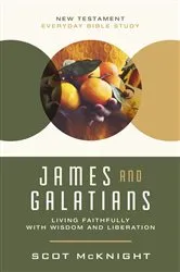 Book cover of James and Galatians by Scot McKnight