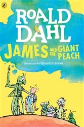Book cover of James and the Giant Peach by Roald Dahl