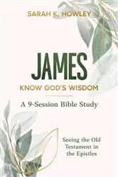 Book cover of James Bible Study by Sarah K. Howley