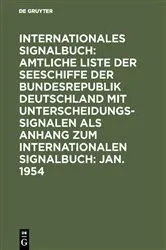 Book cover of Jan. 1954 by Reichsamt des Innern