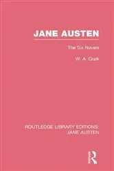 Book cover of Jane Austen (RLE Jane Austen) by Wendy Craik