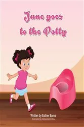 Book cover of Jane goes to the potty by Abdelaleem Attia