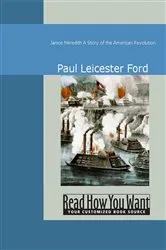Book cover of Janice Meredith by Paul Leicester Ford
