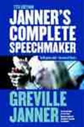 Book cover of Janner's Speechmaker (7th ed.) by Greville Janner